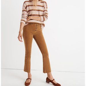 Madewell Tan Ankle Cropped Pants